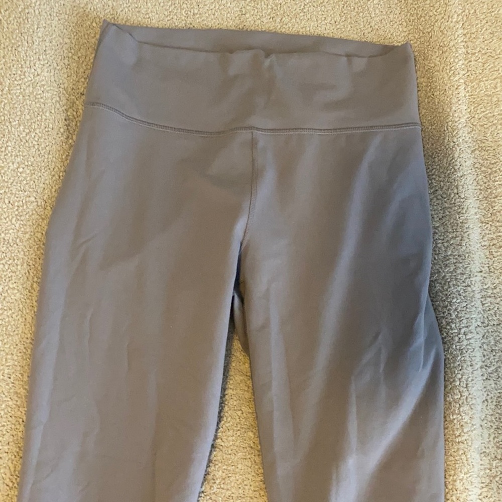 Light Gray Cropped Leggings
